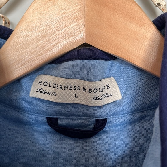 Holderness & Bourne Pullover Size L Tailored Fit - Picture 3 of 4